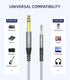 1/8 1/4 3.5mm 1/4 Amplifiers-10 Tisino to Stereo Cable, to Adapter Aux Cord Stereo Audio Cable for Guitar, Keyboard