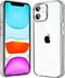 JJGoo Compatible iPhone 11 Case Clear, Transparent Shockproof Slim Anti-Scratch Hard PC Back Protective Bumper
