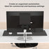 HumanCentric Mount for Dell OptiPlex Micro Form Factor Case, VESA, Under Desk and Wall Mount Compatible