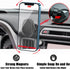 Car Phone Holder, Air Vent Hands Free Adjustable Stand, Custom Magnetic Navigation Bracket for All Smartphones