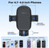 1Zero Easy One-Button Release CD Phone Holder for Car, Universal Air Vent & CD Slot Phone Mount, Thick Cases Friendly
