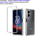 Ailiber for Celero 3 5G Phone Case, Boost Celero 2024 5G Case with Screen Protector, 2 Layer Structure Protection, Shockproof Corner TPU Bumper, Heavy Duty Rugged Protector Cover for Celero 3 5G-Clear