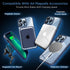 iPhone 13 Pro Max Case, MagSafe, Navy Blue, 2024 New, Strong Magnet, Non-Yellowing, Military Drop Protection, Magnetic