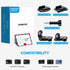 Sametop Helmet Sticky Mounts Adhesive Buckle Kit, Compatible with GoPro Hero 12 11 10 Max 9 8 7 6 5, 12 in 1 Accessories