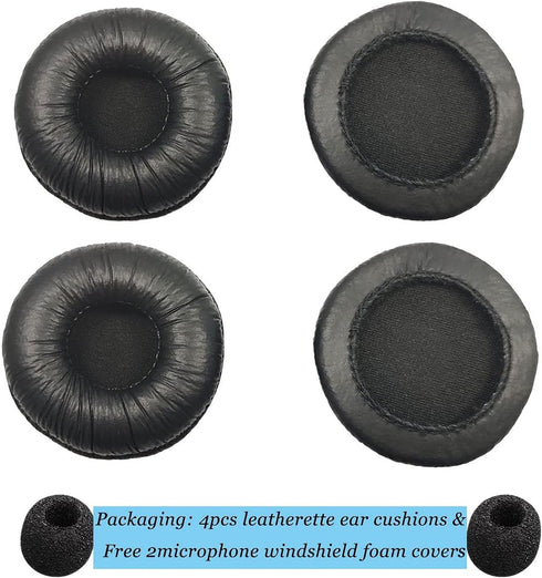 BINGLE Upgraded Headset 50mm Ear Cushion Replacement for HW251N, HW261N, H251, H251N, H261, H261N, Blackwire 3210,
