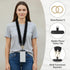 BESARME Cell Phone Lanyard Crossbody Phone Wrist Strap Scrunchie Lanyards Wristlet with Keychain Cellphone Patch Tether