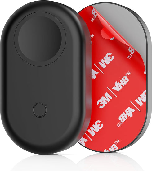 Waterproof Silicone Case Holder with Adhesive Sticker for Galaxy SmartTag2, 2 Pack Hidden GPS Tracker Stick on Mount