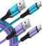 Type USB C Long Samsung S24 S23 Charger Cable 10ft 2Pack for Samsung Galaxy A15 5G A25 A14 A54 S22, iPhone 15 Pro Max