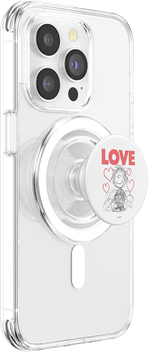 Peanuts Pigpen Valentine Love Hearts PopSockets MagSafe PopGrip for iPhone