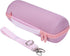 Hard Case Compatible with JBL Charge 5 Charge 4 | Waterproof Bluetooth Speaker (Pink Case)