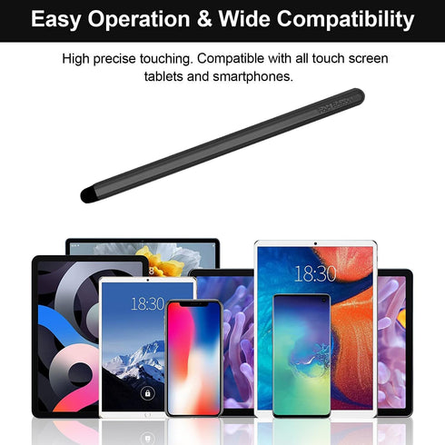 Stylus Pens with Pen Slot for Touch Screens, High Precision Capacitive Universal Stylus for iPad, iPhone, Samsung