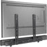 Perlegear Soundbar Mount, Under TV Sound Bar Mount with Holes/Without Holes, Non-Slip Base Holder