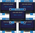AYWHP 5 Pcs 0.96 Inch OLED I2C IIC Display Module, 128x64 Pixel Serial