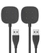 2Pack Replacement Charger for Fitbit Versa 4 & Sense 2, 3.3Ft Fast Charging Cable Dock