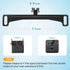 Snwoygr 170-Degree Universal Car Rear View Camera License Plate Bracket, Professional Full Stainless Steel Anti-Rust