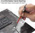 5pcs Dual Ends Metal Spudger Set, Professional Pry Opening Tools, Mainboard Chip Disassemble Kit for Mobile Phone