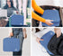 MATEIN Electronics Organizer Bag, Double Layers Tech Organizer with Handle for Cable, Charger, Phone, Ipad Mini, Blue