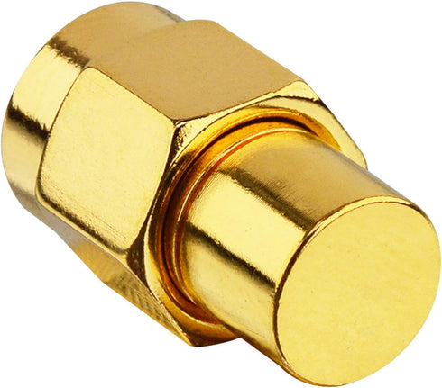 Coaxial Terminators DC~18GHz SMA Male Connector Loads for RF Test Equipment, 50 Ohm SMA Terminator Blocks