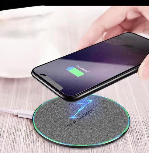 Generic 30W Ultra-Thin Wireless Charging Pad, Slim Profile, Fast Charging Technology
