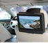 DVD Player Headrest Mount Holder Portable DVD Player Mount Car Back seat Headrest Holder for Swivel & Flip Portable DVD Player 7 inch to 12 inch - Black by Qenker
