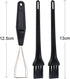 Keycap Puller, Stainless Steel Keycap Removal Tool with 2 Pcs Keyboard Cleaning Brush for Mechanical Keyboards