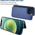 OT ONETOP 12/12 6.1 Inch ONETOP Compatible with Magsafe for iPhone Pro Wallet Case with Card Holder, PU Leather