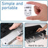 Bewudy 2 Pcs Portable Keyboard Riser With Dual Tilt Angle Adjustment, Foldable Laptop Stand, Mini Computer Stand