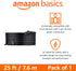 Amazon Basics 25 5-15P IEC320C13, 3 18 125 Universal PC Power Cable, Feet, NEMA to Prong Plug, AWG, Volts, UL Listed