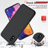 LeYi Samsung Galaxy A10e Phone Case with 2 Pack Tempered Glass Screen Protector, Liquid Silicone Slim Gel Rubber Cover