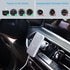 Magnetic Wireless Car Charger, 7.5W Fast Charging Mount for iPhones, Wireless Charger & Magnetic Car Dashboard Phone