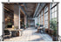 JAWO 7X5ft Modern Office Backdrop for Video Conference Business Backdrops Rustic Brick Wall Virtual Office Scene