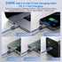 16FT 3.2 2 2 8K@30Hz/4K@144Hz 20Gbps 3.1 240W ULT-WIIQ Nylon Braided USB C to USB C Gen x Video Cable for Monitor