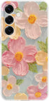 Mouzor Cute Phone Case for Samsung Galaxy S25 Plus, Retro Oil Painting Printed