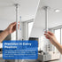 HOMSFOU Adjustable Universal Projector Ceiling Mount - Aluminum Alloy Bracket