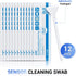 JJC 12pcs 24mm CMOS Full Frame Sensor Microfiber Cloth Cleaning Swab Cleaning Stick for Reflex & Mirrorless Digital