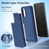 JXVM Dual Layer Protective Case for Samsung Galaxy A32-5G (6.5 inch) - Shockproof Rugged Cover with Non Slip Textured