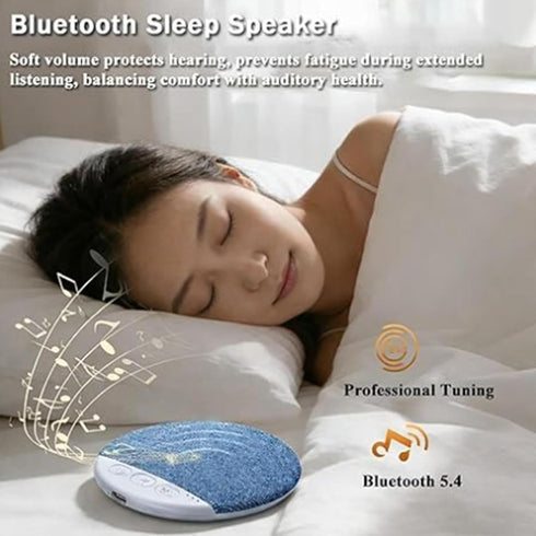 Guyuati Sleep Speaker Under Pillow - Built-in White Noise Hi-Fi Sound | Slim Sleep Pillow Speaker Wireless,for Bedroom