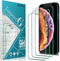 Slanku Tempered Glass Screen Protector for iPhone 12 Mini (5.4-inch) - 3-Pack, Easy Install, Bubble-Free, Case Friendly