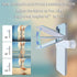 Generic Mirror Reflection Clip, Mirror Effect Lens - Capture Stunning Reflections Instantly, Adjustable HD Glass