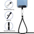 2 Pcs-1 Strap,1 2 CACOE Cell Phone Lanyard Pcs Adjustable Neck Pcs Wrist Strap, Pcs Pads, Universal Crossbody