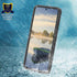 Compatible with S20 Waterproof Case, IP68 Underwater Dirtproof Shockproof Built in Screen Protector Full Body Protective Cover for Samsung Galaxy S20 5G Black/Clear