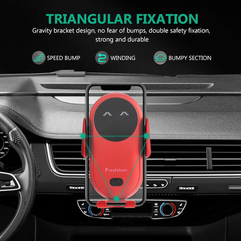 BESTOYARD Mobile Phone Navigation Bracket Car Mount Cell Phone Holder Chargers ABS Vent Navigation Holder PC Air Vent