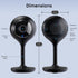 Geeni 2K 4MP 1440p 2-Way 10m Look Smart Indoor Security Camera Ultra HD WiFi Pet & Baby Monitor with Audio, Motion