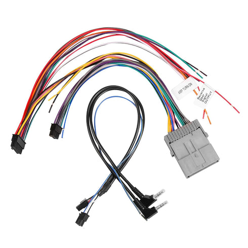 G Radio Wiring Harness Compatible with 2000-2013 Select GM Vehicles Amplified Systems