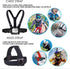 VVHOOY Action Camera Accessories - Head Strap Mount Chest Harness Compatible with AKASO, GoPro HERO, and More