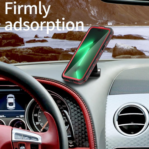 Waterproof Case for iPhone 14 Pro Max, Fully Sealed IP68 Shockproof Dustproof, Built-in Screen Protector, Clear Cover