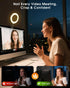WINDESHI Ring Light for Computer Video Conference - Webcam Light for Monitor Clip On Remote Working Distance Learning