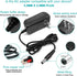 12V DC Adapter Power Cord fit for Theragun Liv, ONN 16 20" 30" 37" ONN Sound Bar Speaker, ONB18SB001, Onn 22" 100002487 24" ONA18HO015 100002480 Monitor Charger Replacement