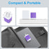 USB-A Wall Plug Charger Purple for Google Pixel 8a 8 7 Pro, Samsung Galaxy A55/A15/A53/S24/S23/S22/S21, 2-Pack USB