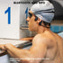 M1 Swimming 32GB MP3 IP68 Swimming, FlowMotion Open-Ear Headphones Bluetooth Bone Conduction Headphones, Player
